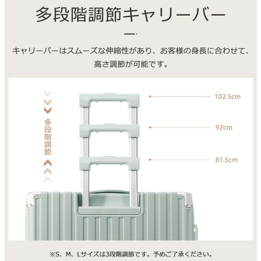 2/25限定全店P5倍！】スーツケース Mサイズ キャリーケース キャリー