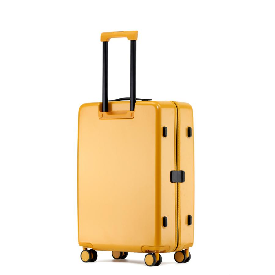 モデル着用 注目アイテム トラベルハウス Travelhouse スーツケース キャリーバッグ キャリーケース 超軽量 Tsaロック搭載 機内持込 360度回転 ファスナー式 国際的 半鏡面 人気色 一年 Ss ネイビー ブラウン Www Tonna Com