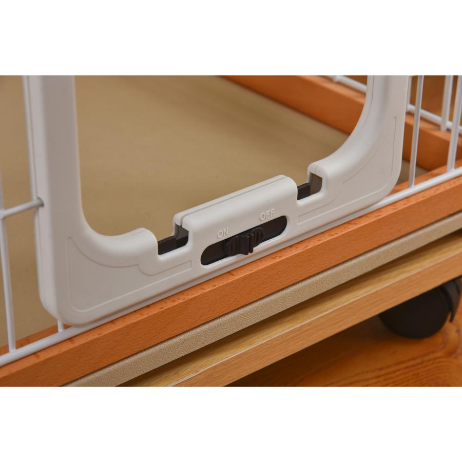 BTM 猫 ケージ キャットケージ 2段 木製フレーム ハンモック付 BTM 猫 ケージ キャットケージ 2段 木製フレーム ハンモック付