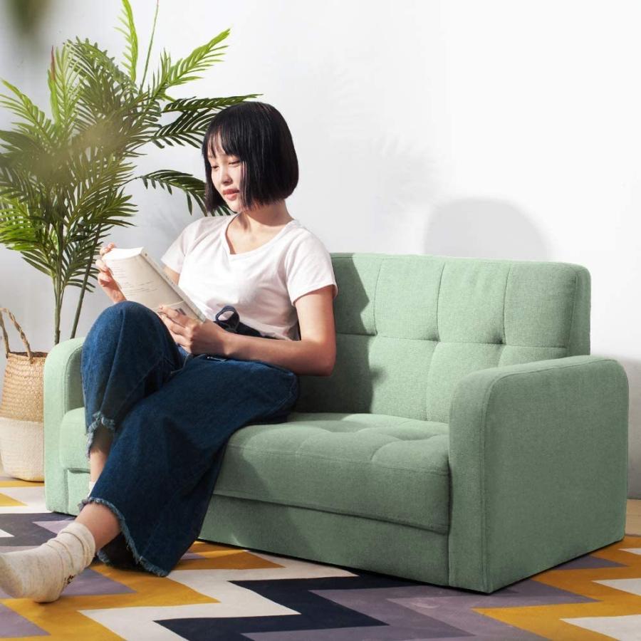 ソファー ソファ 2人掛け コンパクト 天然木脚 リビングソファー 北欧 ファブリック おしゃれ 新生活 組立簡単 小さい 一人暮らし 幅約110cm Wf スーツケースの専門店busyman 通販 Yahoo ショッピング