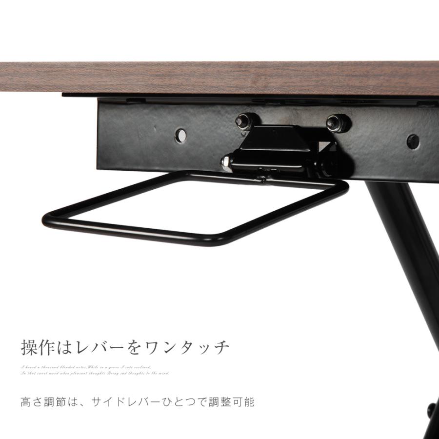 BTM 昇降テーブル ガス圧昇降式テーブル リビングテーブル おしゃれ