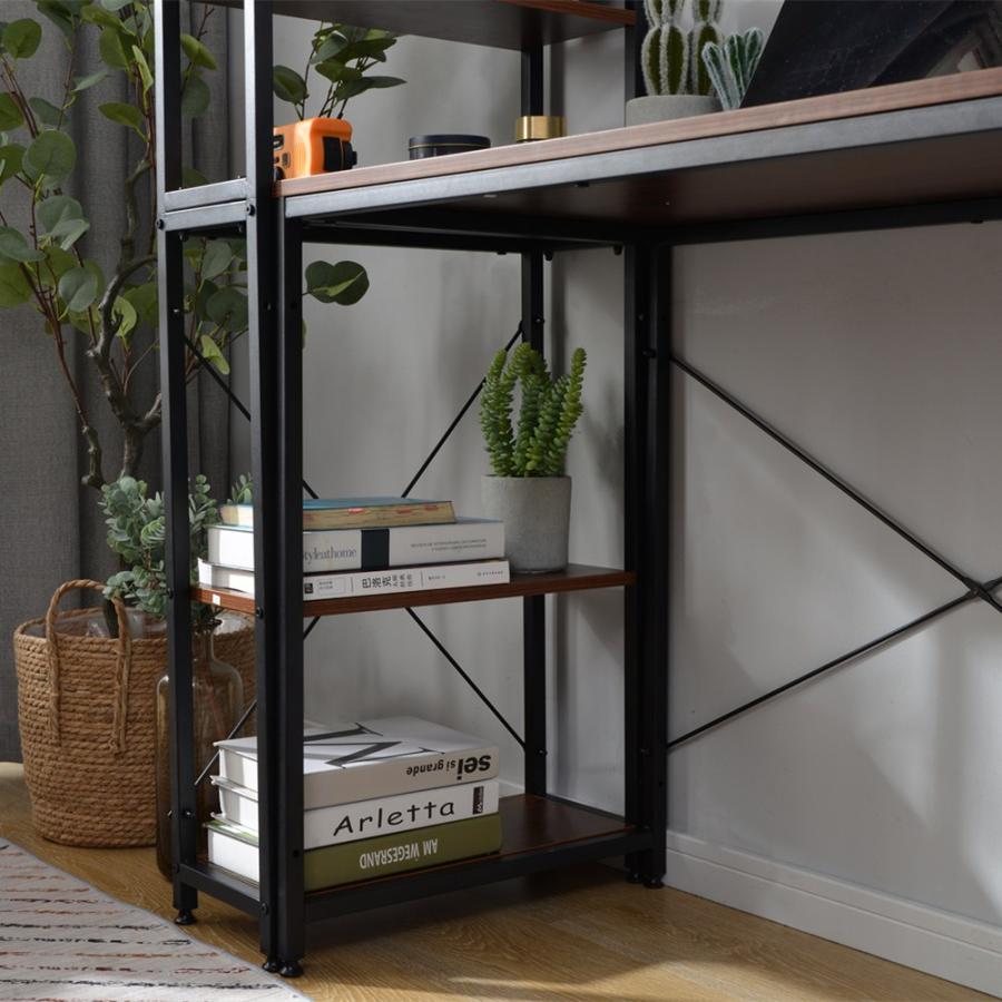 BTM パソコンデスク シンプル オフィスデスク 書斎机 幅110cm