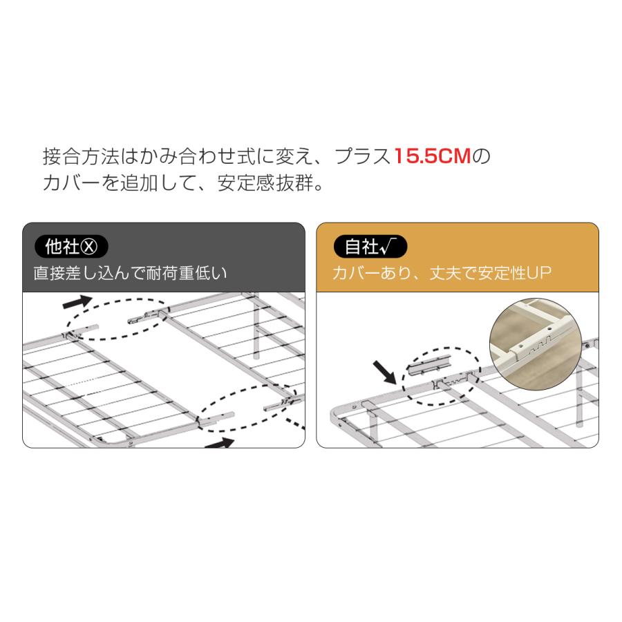 【ホワイト】 パイプベッド 折りたたみ ベッドフレーム シングル 軽量 持ち運び BTM 【日曜日特典☆5%OFFクーポン】パイプベッド 折りたたみ ベッド
