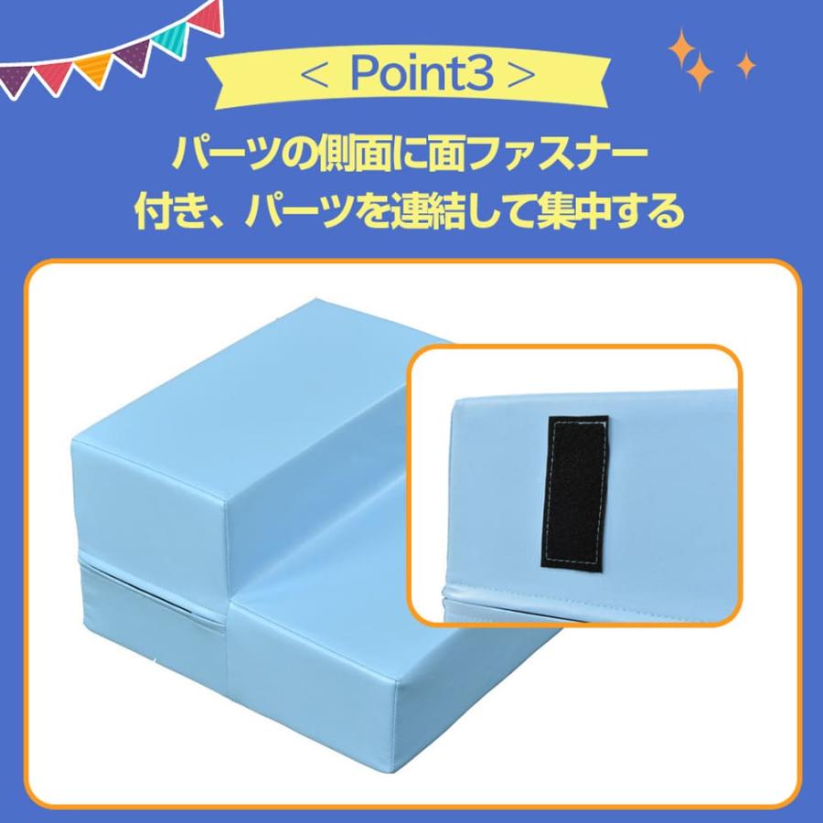 ソフトブロック アスレチック クッション 大型 室内 遊具 滑り台キッズスペース Amazon | おもちゃ ソフトブロック アスレチック ブロック