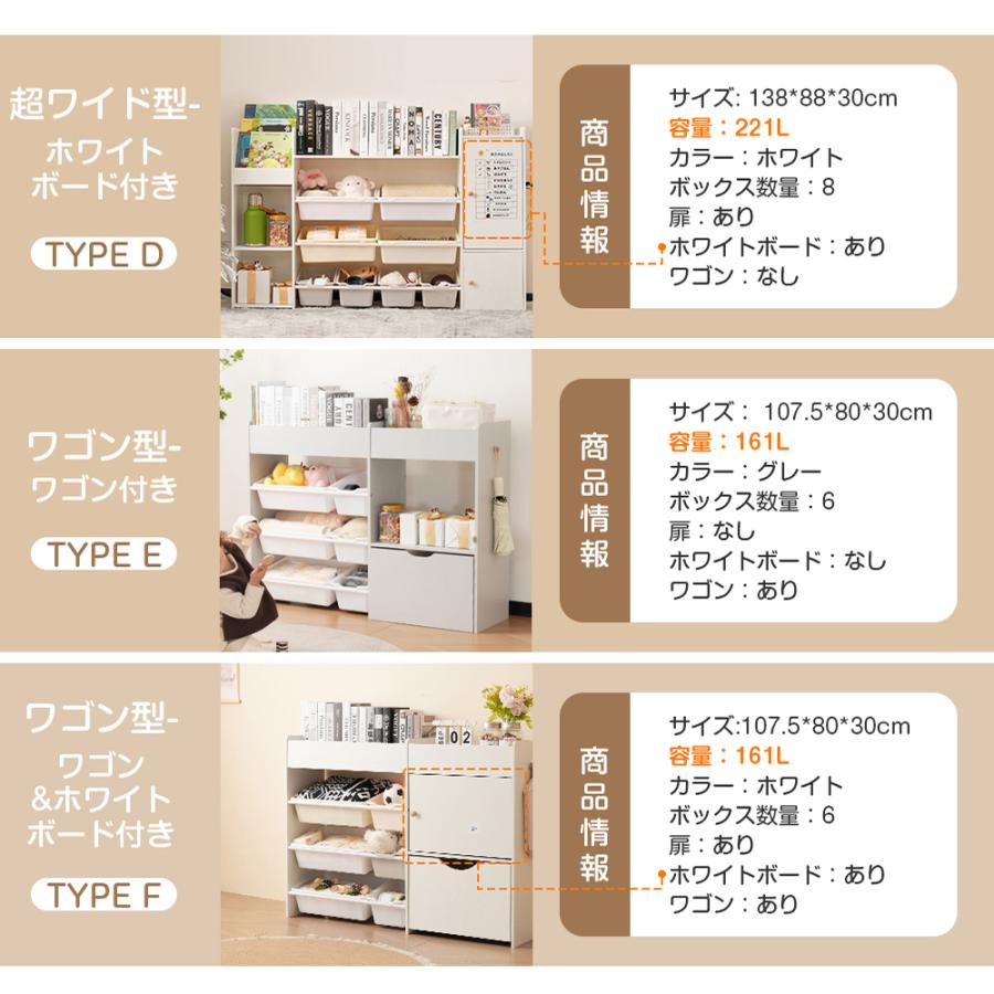 BTM おもちゃ収納 木製 大容量 幅114 おもちゃ箱 絵本棚 子供部屋 収納
