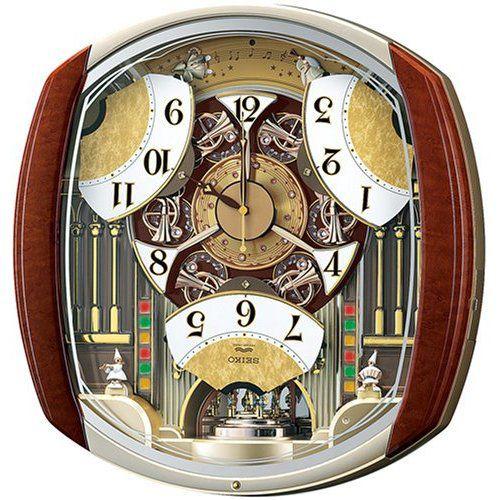 SEIKO（セイコー） 掛け時計 壁掛け時計 からくり時計 電波時計