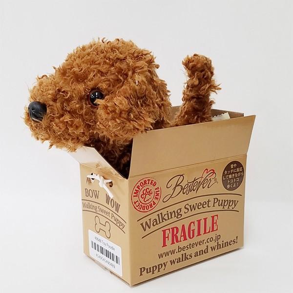 クンクン鳴きながら動くおもちゃ ウォーキングスイートパピー トイプードル トコトコ歩く犬のぬいぐるみ F best 0176 Butler 通販 Yahoo ショッピング