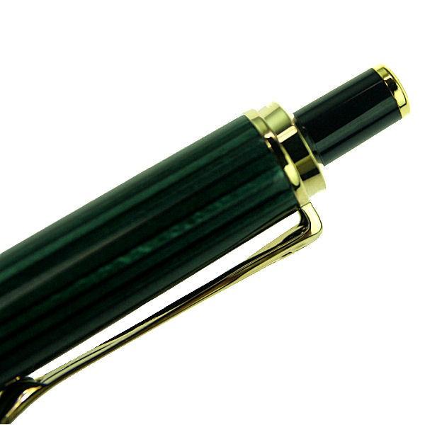 Pelikan（ペリカン） ボールペン スーベレーン K400 グリーン縞