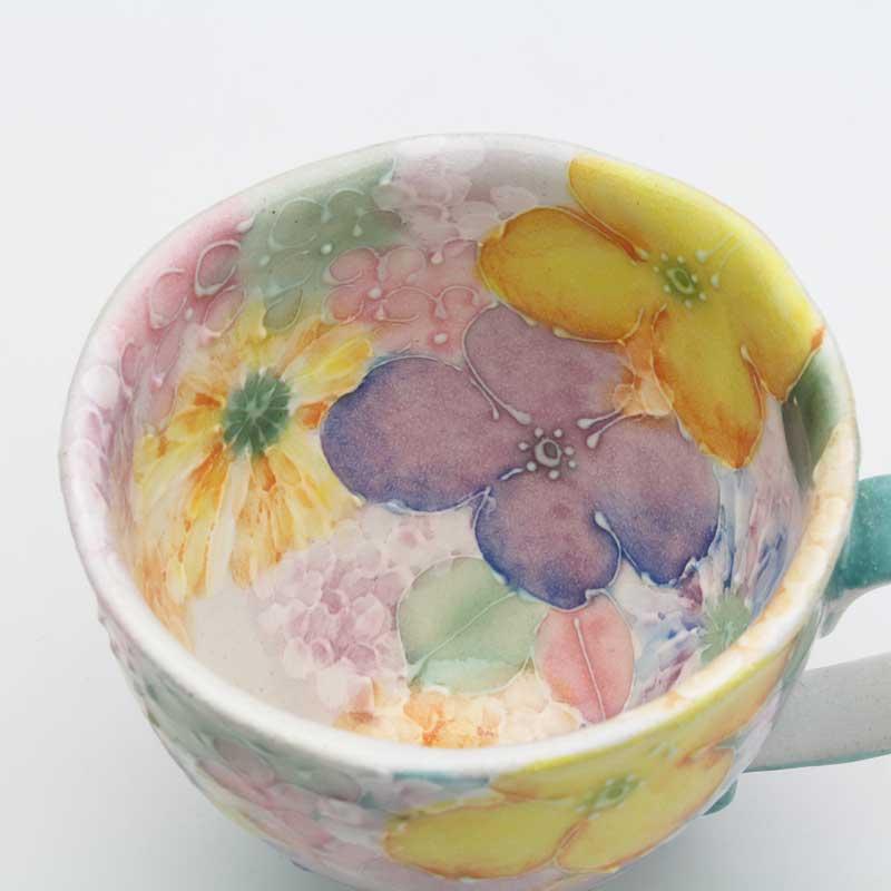 新品未使用　ゆずりは工房　ゆずりは　手書き　大人気マグカップ　三個 受注生産】工房ゆずりは 彩優花 マグカップ : 舞陶館 - 通販 - Yahoo