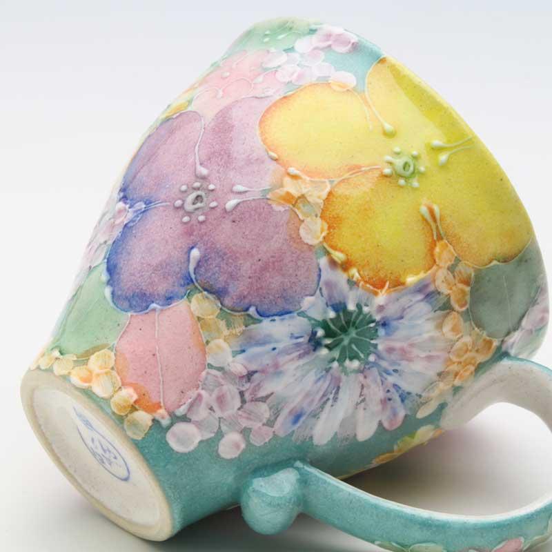 受注生産】工房ゆずりは 彩優花 マグカップ : 舞陶館 - 通販 - Yahoo