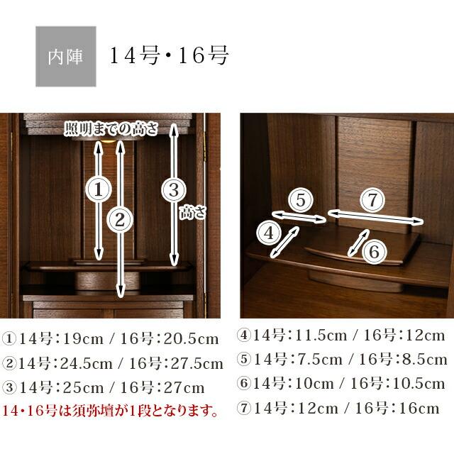 ゲキヤス仏壇店 【限定セール】仏壇 コンパクト モダン ミニ 桜 家具調