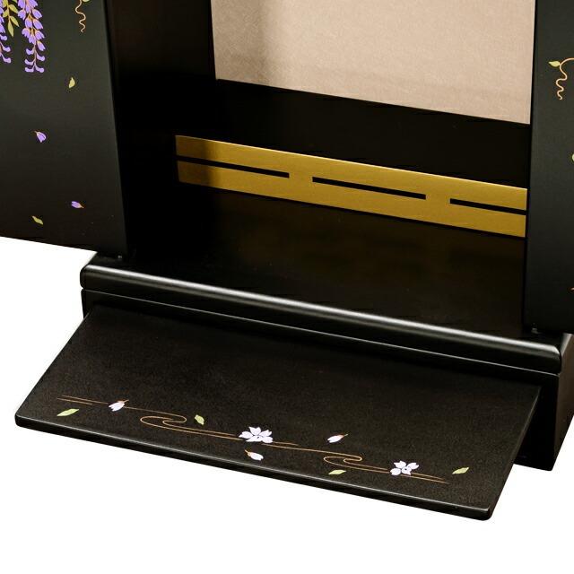 ゲキヤス仏壇店 ミニ仏壇 藤 専用台 仏壇台 コンパクト ミニ モダン