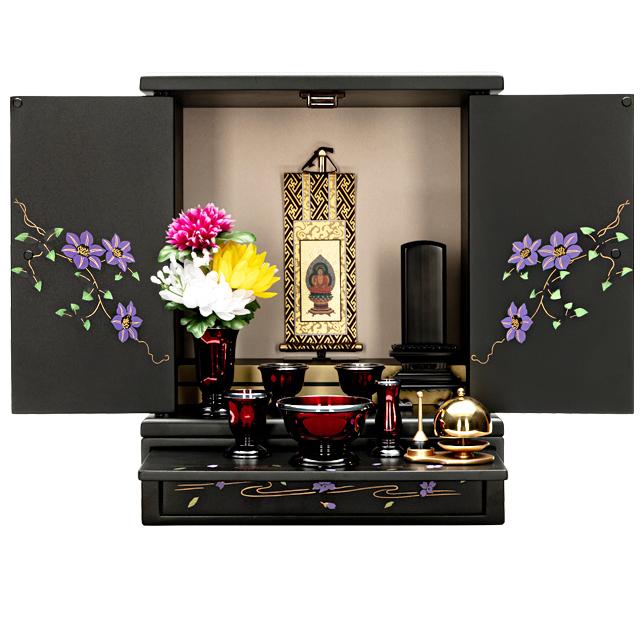 ゲキヤス仏壇店 仏壇 コンパクト ミニ モダン おしゃれ 仏壇台 手元