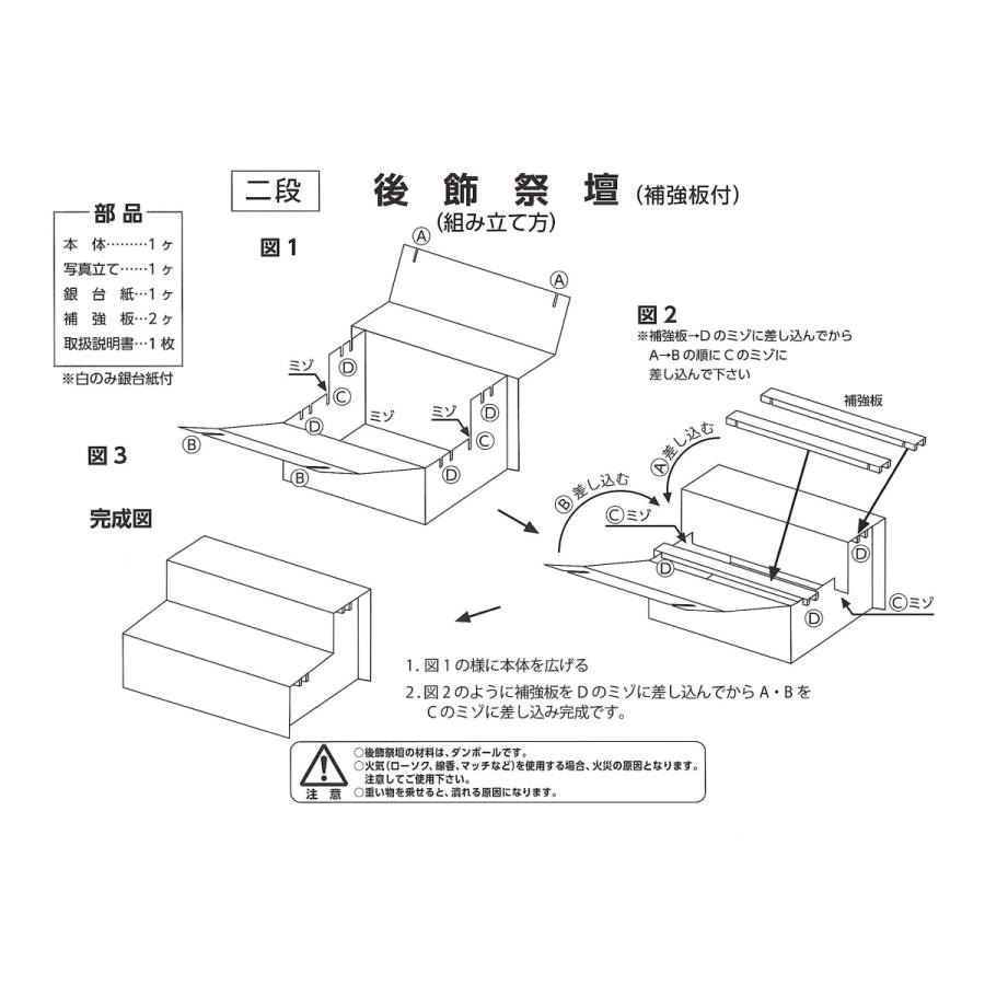 お盆　2点おまとめ ゲキヤス仏壇店 盆棚 布 二段 盆提灯 お盆用品 初盆 新盆 祭壇 新盆