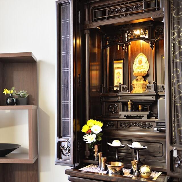 ゲキヤス仏壇店 最高級黒檀使用 仏壇 唐木仏壇 伝統型 床置き仏壇 唐木