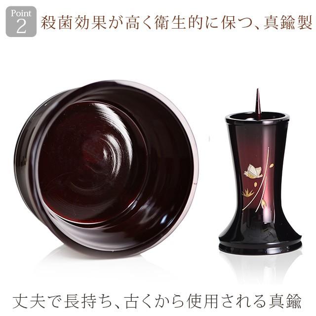 仏具セット ミニ 特別セール77000円のところ33480円 モダン おしゃれ 仏具 セット 舞 ワインボカシ 6点セット 3寸 3.0寸 3.5寸 6具足 真鍮 花瓶 小物 仏具用品_4