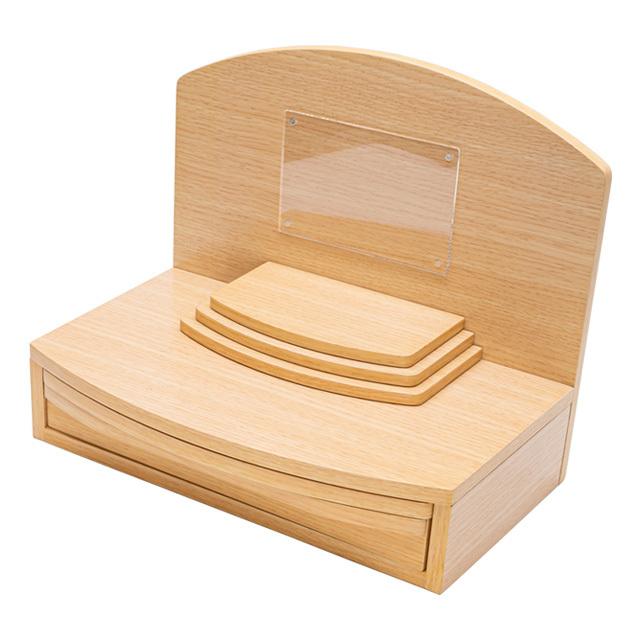 ゲキヤス仏壇店 仏壇 ミニ 「手元供養 パレッツ メープル調 ウォール調