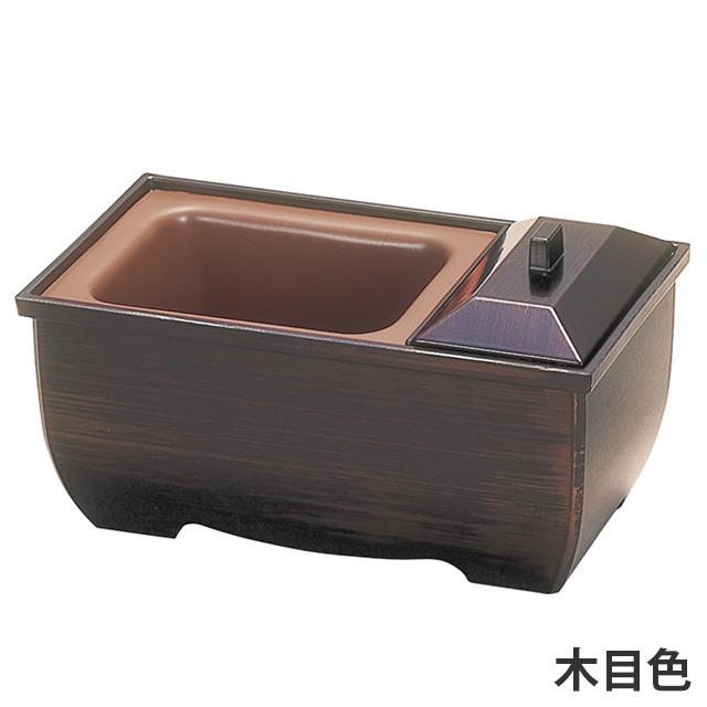 ゲキヤス仏壇店 香炉 焼香盆 廻し香炉 やすらぎ香炉 木目色 5.0寸 5寸