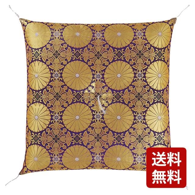 座布団 仏壇用 仏具 仏前座布団 茶胴三丁四釜 紫 化繊綿入 圧縮綿入 仏壇座布団 小物 おしゃれ かわいい コンパクト 仏壇 仏具 神具 激安仏壇店