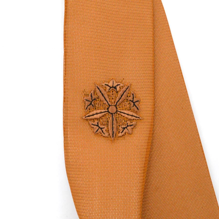 絡子 九寸仕立 曹洞宗 正絹紗 法衣 寺院用仏具 木蘭色 両山