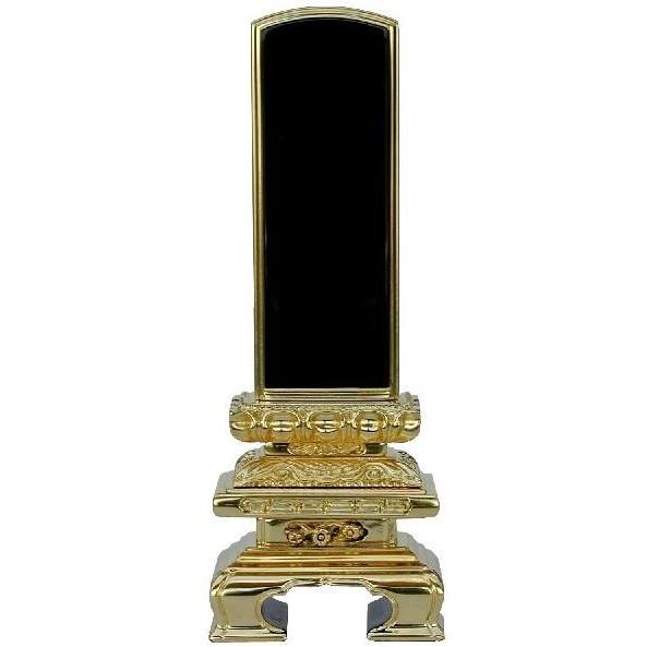 文字彫り一霊分無料 位牌 千倉座 三方金 5.0寸