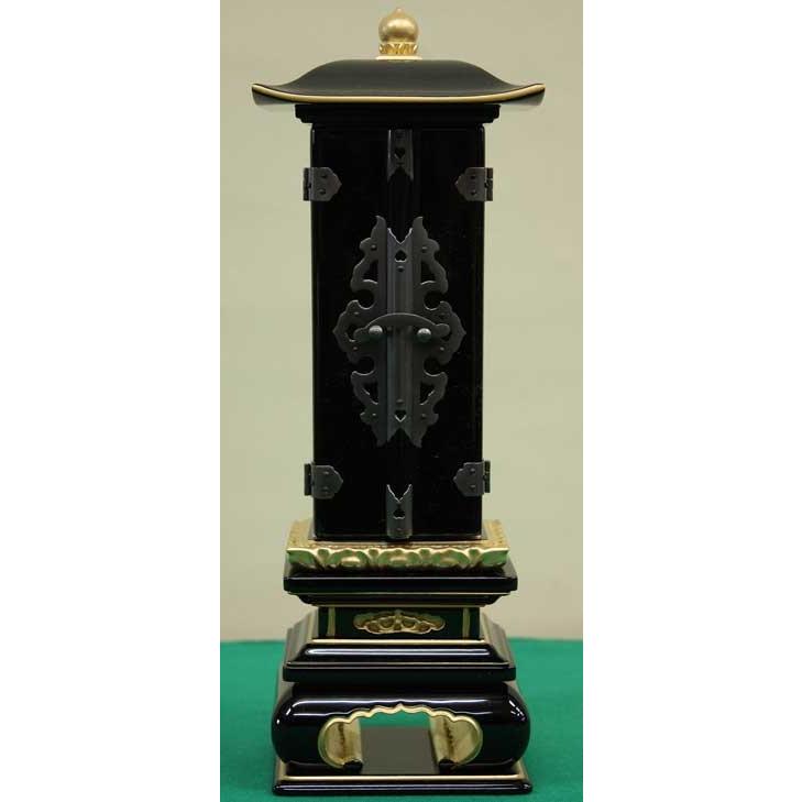 文字彫り無料 位牌 純面粉 利休回出 イブシ金具打 3.5寸 繰出 回出