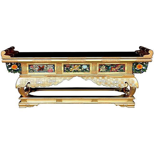 仏具 寺院用 (本願寺派 西) 寺院仏具 祖師 御代前 前卓 経机 机
