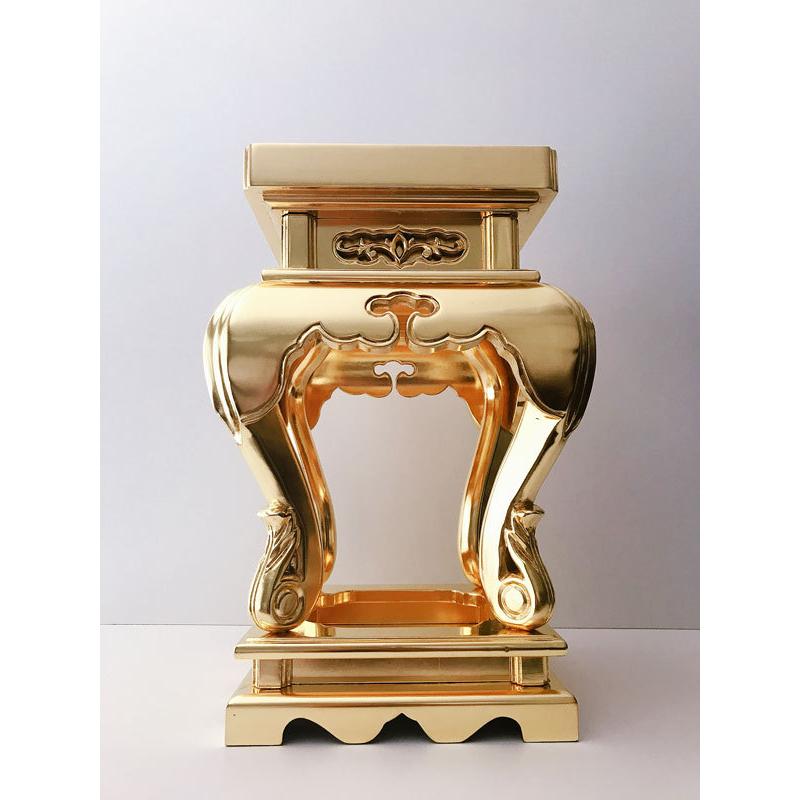 浄土真宗本願寺派 西 仏具 寺院用 寺院仏具 中央卓 経机 机 1尺5寸 対