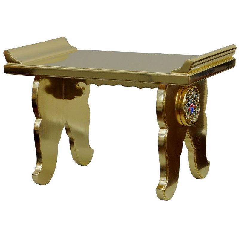 仏具 寺院用 (本願寺派 西) 御伝鈔卓 経机 机 1尺6寸 : 仏壇職人 関