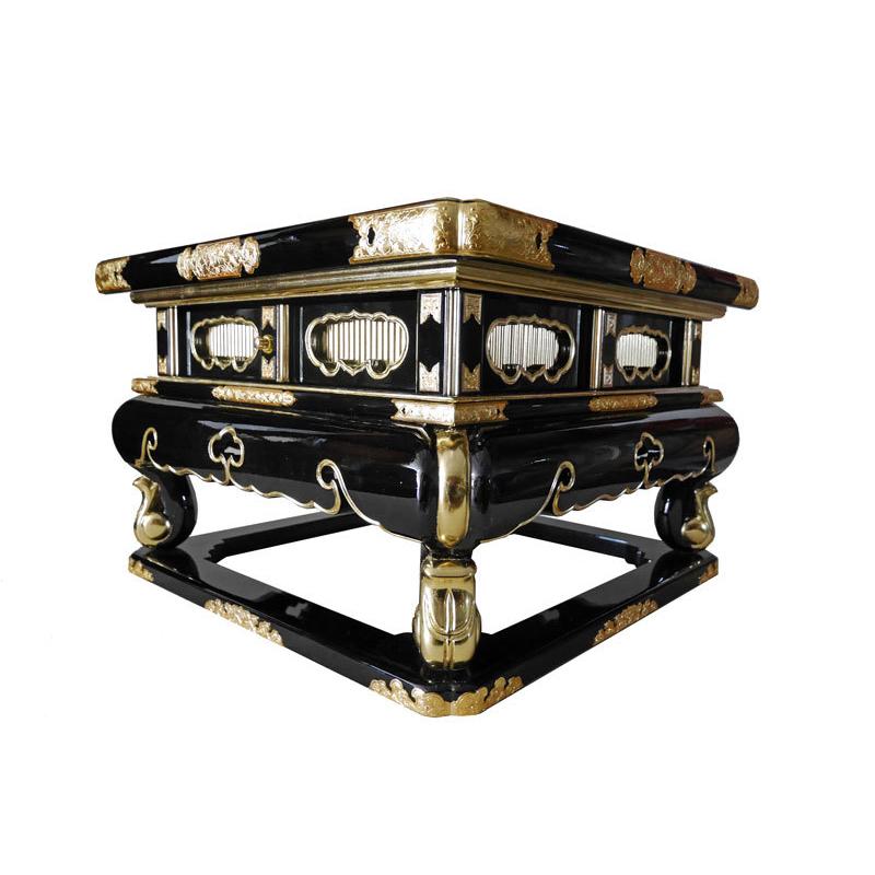 仏具 寺院用 (本願寺派 西) 外陣焼香卓 経机 机 1尺6寸 : 仏壇職人 関