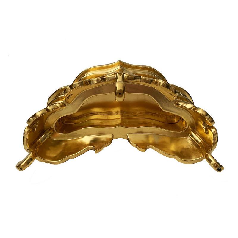 【初期/レア】 仏具 寺院用 (真宗大谷派 東) 月型仏器台 祖師前用 8寸 【1601748685】(56100円)