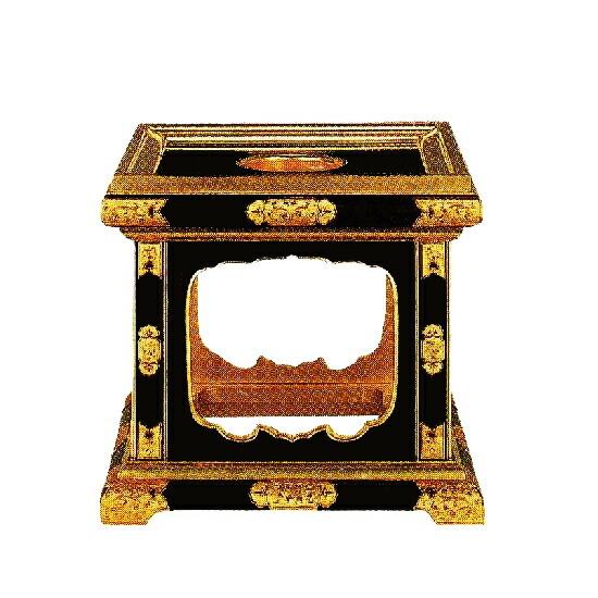 仏具 寺院用 (真宗大谷派 東) 壺繰輪台 りん台 おりん 台 1尺5寸