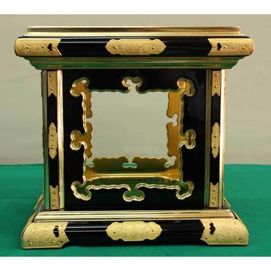 仏具 寺院用 真宗大谷派 東 寺院仏具 八ツ猪目輪台 りん台 おりん 台 金具打 1尺