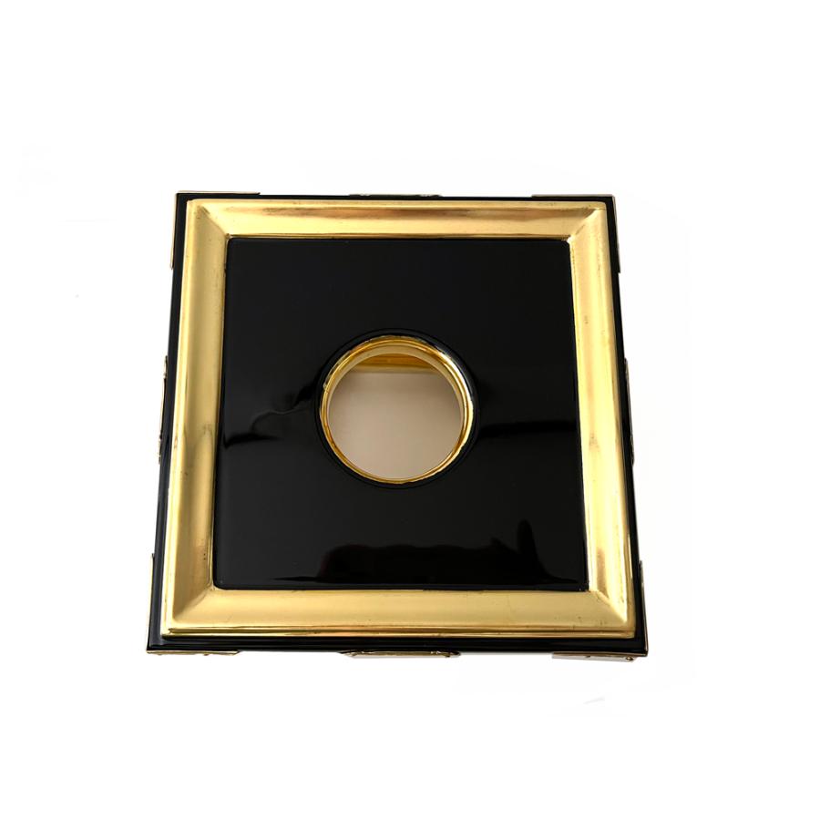 寺院仏具 八ツ猪目輪台 りん台 1尺 金具打 真宗大谷派 東 おりん