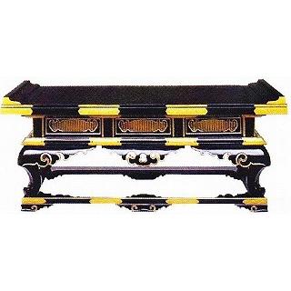 仏具 寺院用 各宗派 焼香机 鎌倉型 金具打 2尺 机