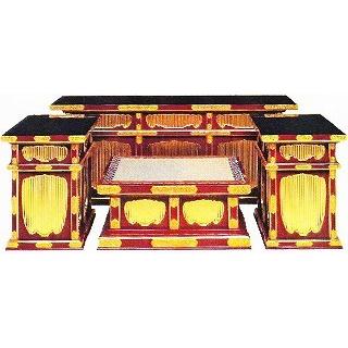 仏具 寺院用 各宗派 登高座 蜜壇 波板入 4尺5寸 机
