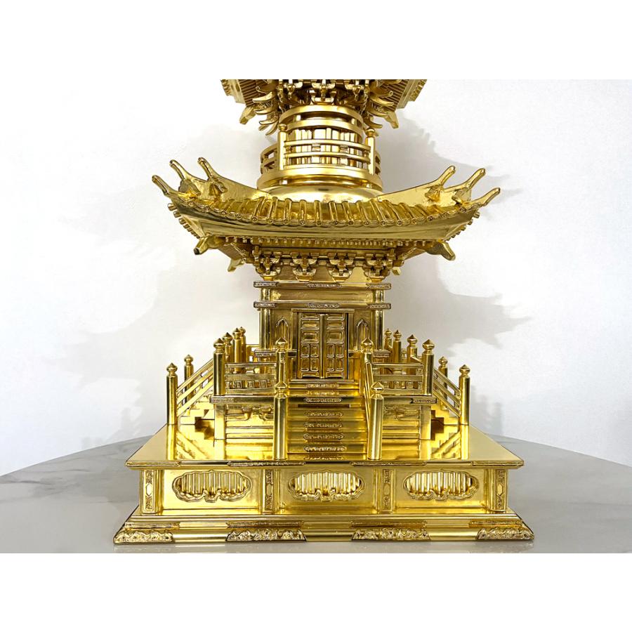 寺院 多宝塔 1尺1寸 木製 寺院仏具 各宗派 : 仏壇職人 関工作所 寺院 多宝塔 1尺1寸 木製 寺院仏具 各宗派 : 仏壇職人 関工作所