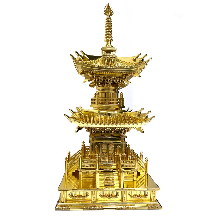 寺院 多宝塔 1尺1寸 木製 寺院仏具 各宗派 : 仏壇職人 関工作所 寺院 多宝塔 1尺1寸 木製 寺院仏具 各宗派 : 仏壇職人 関工作所
