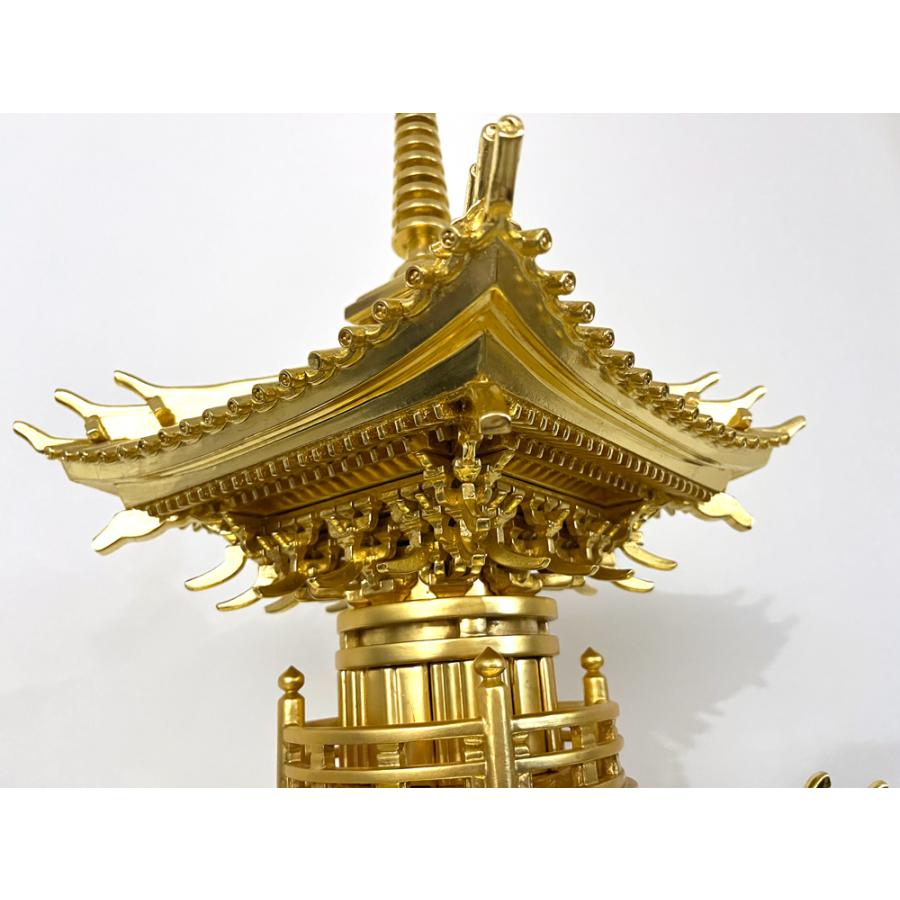 寺院 多宝塔 1尺1寸 木製 寺院仏具 各宗派 : 仏壇職人 関工作所 寺院 多宝塔 1尺1寸 木製 寺院仏具 各宗派 : 仏壇職人 関工作所