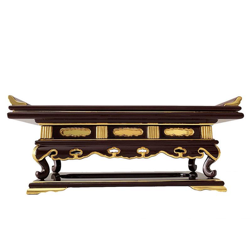 仏具 経机 机 卓 京須弥 前卓 うるみ 10.0寸 浄土宗 禅宗 日蓮宗 天台宗 臨済宗 真言宗 各宗派