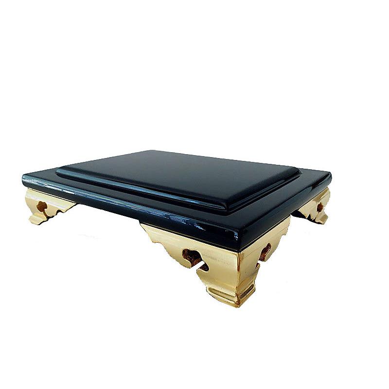 仏具 経机 卓 机 純黒 前机　工芸美術 仏具 経机 卓 机 純黒 前机 工芸美術 仏具 経机 卓 机 純黒