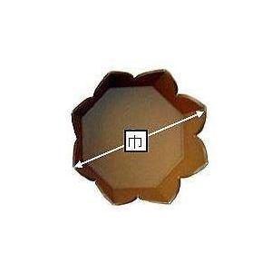 木製 純金箔 八角花束 花立 唐草彩色 2.5号 木製 純金箔 八角花束 花立