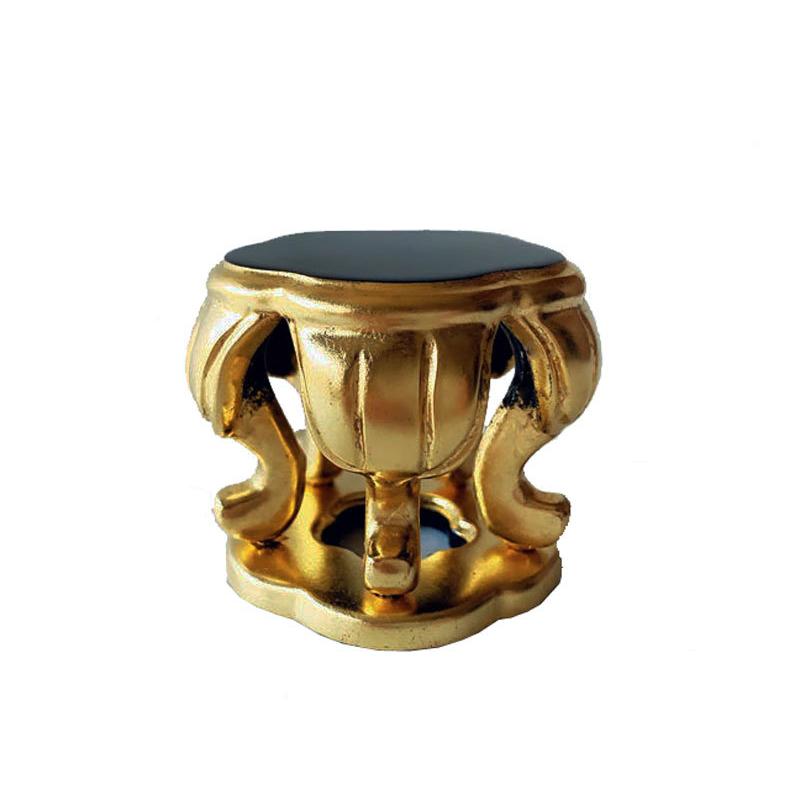 木製 純金箔 梅型仏器台 3.5寸 仏具_1