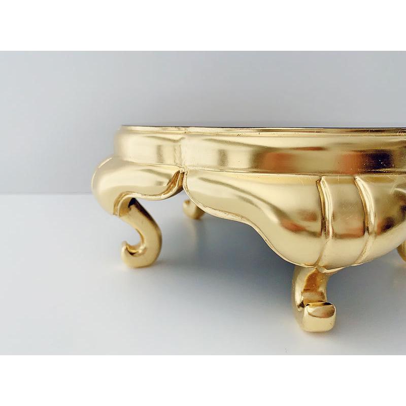 仏具 梅型香炉台 3.5寸 純金箔 金色 : 仏壇職人 関工作所 - 通販