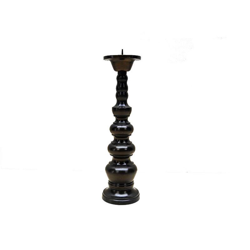 大好き 地火灯 ろうそく立 色付 6.0寸 火立 ローソク立て 仏具 具足 仏具・神具