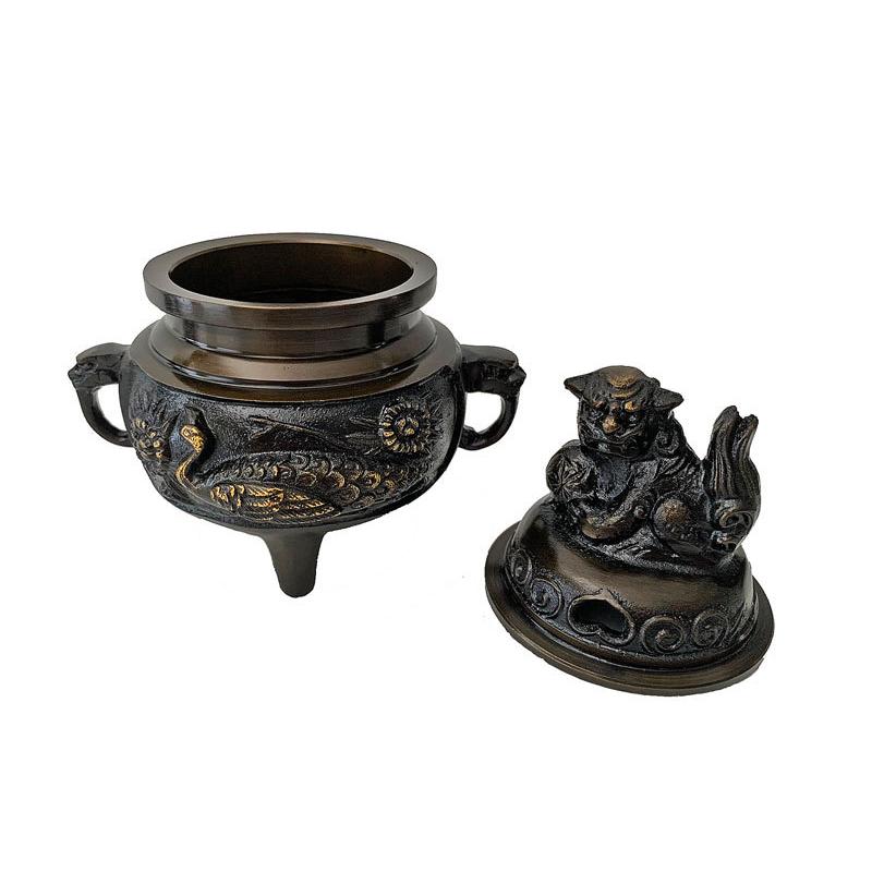 孔雀 五具足 京色 5.0寸 仏具セット 浄土真宗本願寺派 西 浄土宗 禅宗