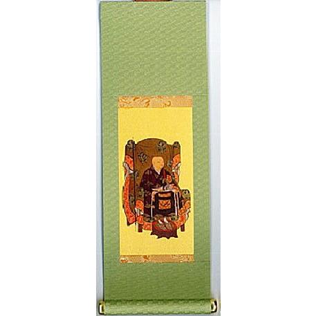 掛軸 300 楽天市場】【京都製】【文字無し】法名軸 300代 本金織 本尊仕立