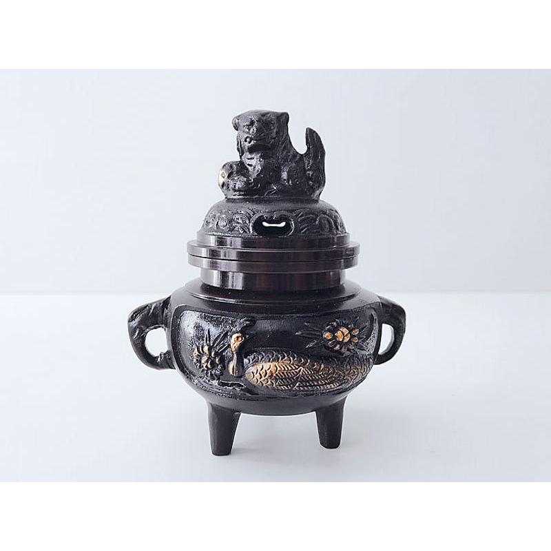 中国　華南　三彩　仏具 楽天市場】仏像 中七肌粉 六角台座 舟立弥陀 3.5寸 ( 毘沙門天
