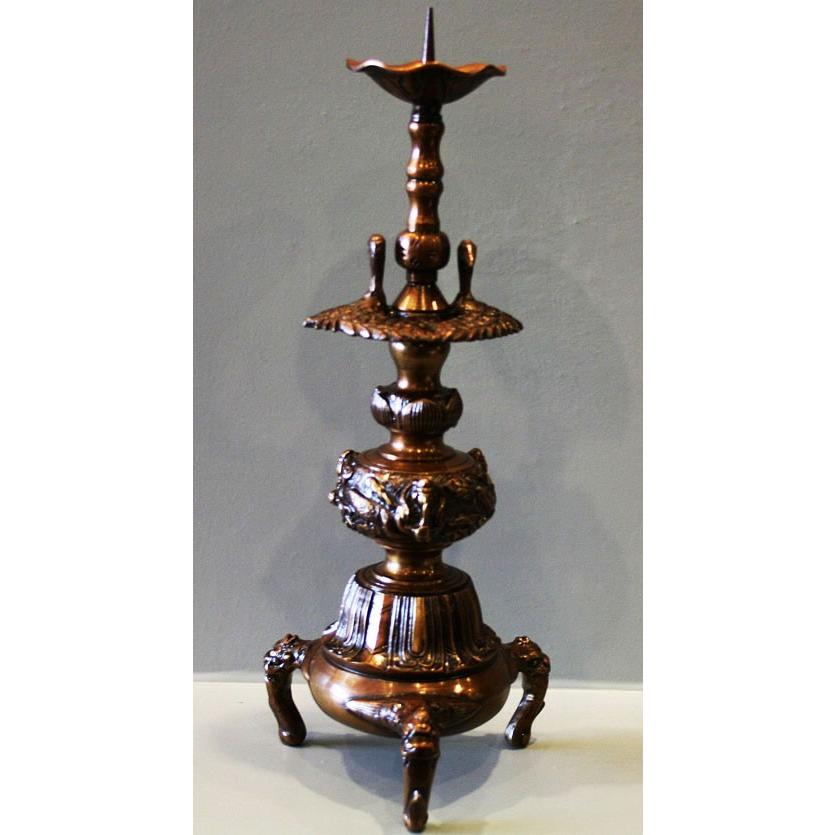 唐銅　三ッ具足 三具足 銅製 文化遺産オンライン