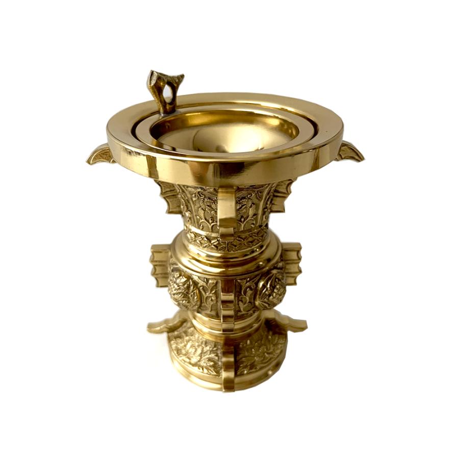仏具 本山彫三具足 フッ素加工 3.5寸 仏具セット 真宗大谷派 東 : 仏壇